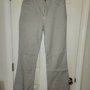 NYDJ  Gray Stretch Denim Boot Cut Tummy Control Shaping Jeans style 1700 size 10